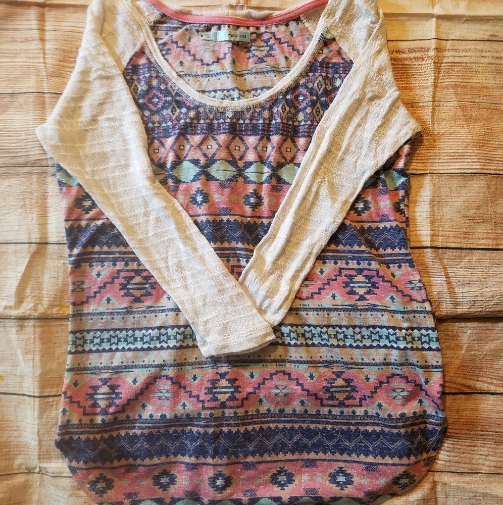 Maurice's 3/4 sleeve top